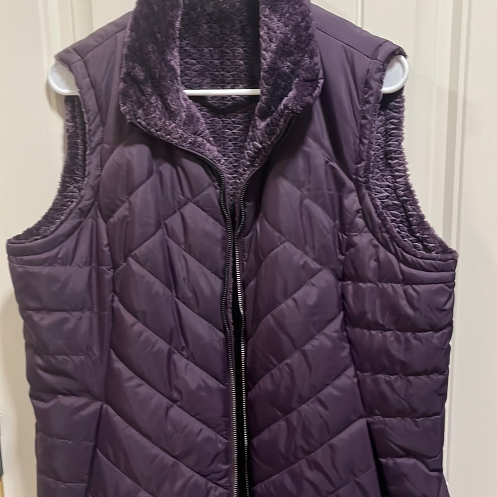 Free Country XL fur lined vest